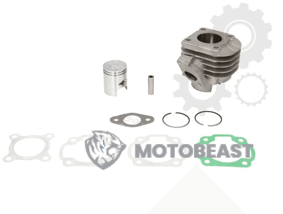 Minarelli Horizontal 50CC oru aušinamas aliuminis cilindro komplektas