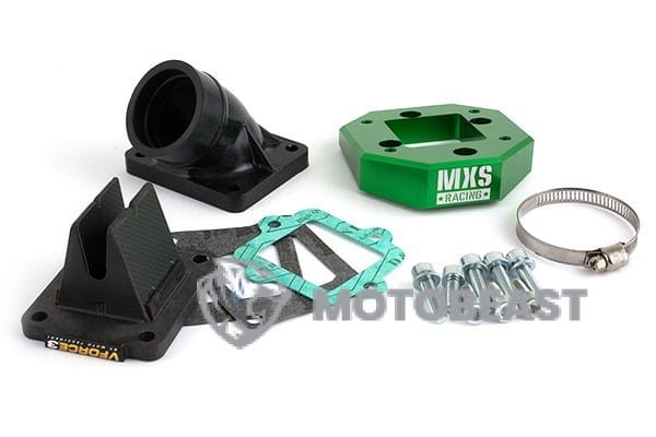 Minarelli horizontal (MXS Racing HighFlow system Intake) įsiurbimo sistema