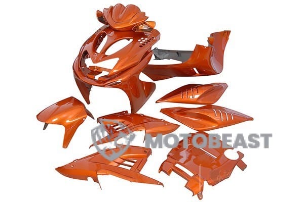 Yamaha Aerox Str8 plastikų komplektas (11 dalių)