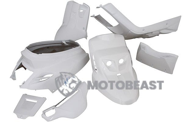 Yamaha BWS NAKED plastikų komplektas STR8 (5 dalių)