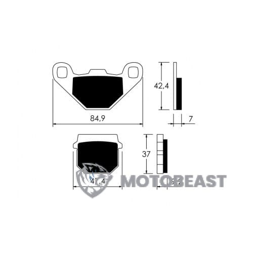 VICMA kaladėlės Aprillia, CPI, Daelim, Derbi, Hyosung, Italjet, Peugeot, Piaggio