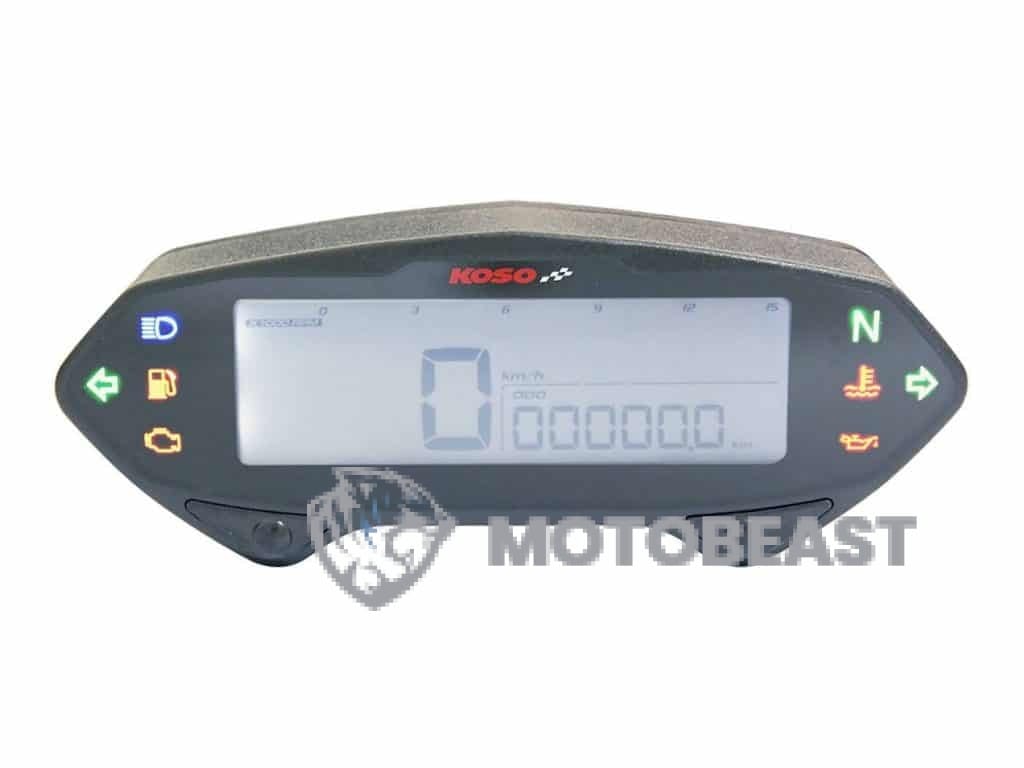 Koso DB01-RN universalus spidometras