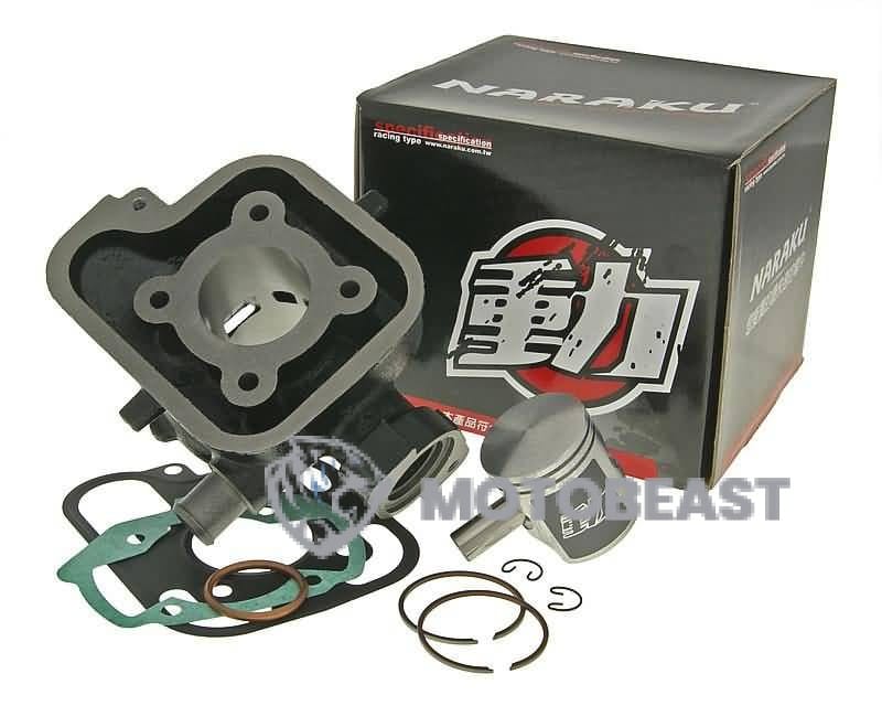 Naraku PEUGEOT HORIZONTAL cilindro komplektas 50cc