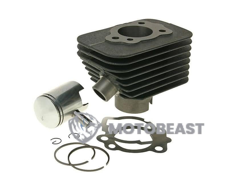 50cc cilindro komplektas pin 10 Piaggio Boss/Bravo/Ciao/Grillo/Si
