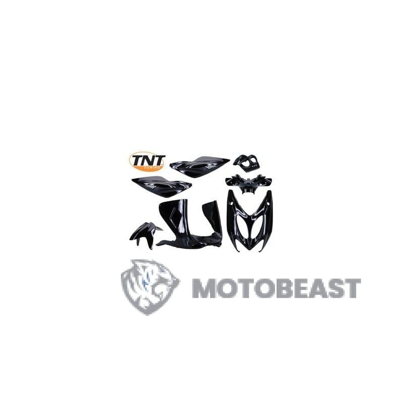 Yamaha Aerox plastikų komplektas TNT JUODAS