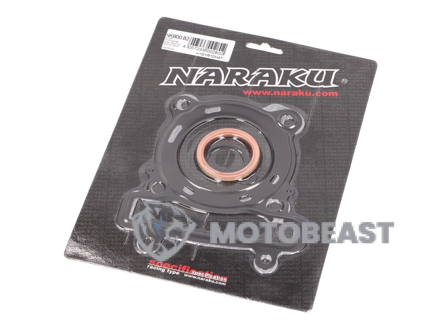 Yamaha YZF R125 / WR 125 tarpinių komplektas 180cc NARAKU