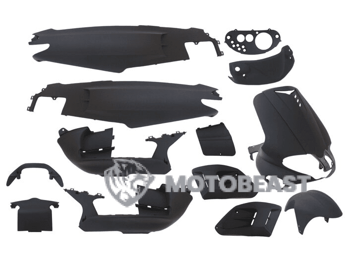 Gilera Runner -02 matiniai juodi plastikai