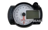Spidometras Koso RX2N GP Style 0 - 10 000 aps./min baltas