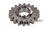 Kickstart Pinion Gear 18 dantų 3 greičių Simson