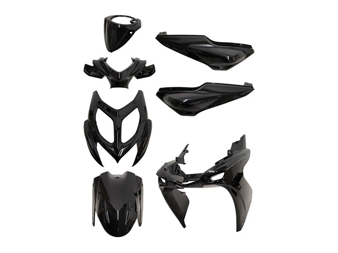 Yamaha Aerox nuo 2013 metų plastikų komplektas