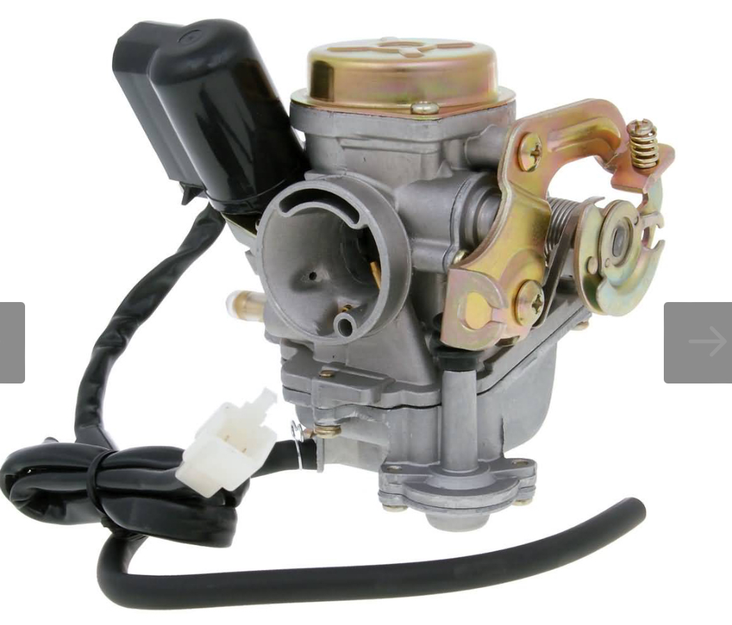 Piaggio 4T / GY6 18.5mm membraninis karbiuratorius NARAKU