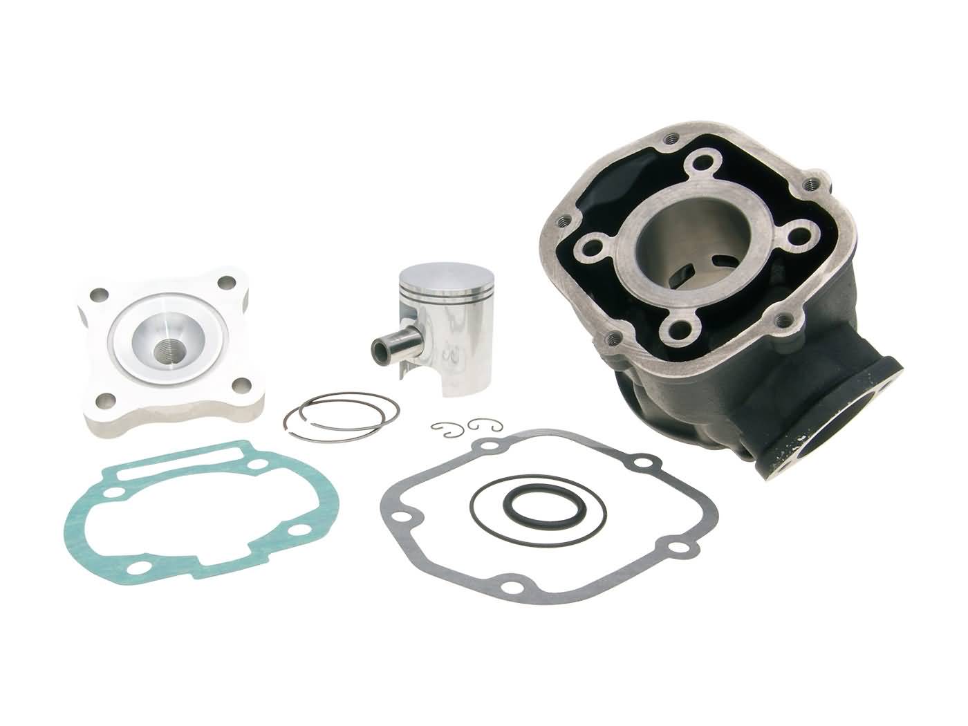 Cilindro komplektas Polini ketaus sport 50cc Piaggio / Derbi varikliui D50B0