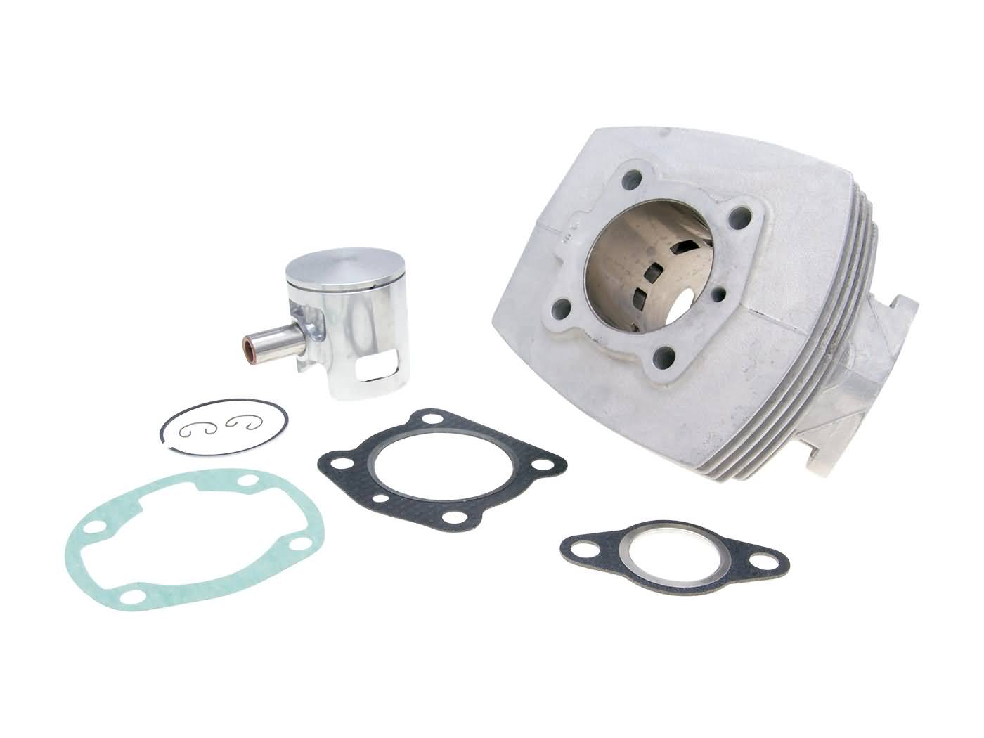 Cilindro komplektas Polini aliuminis sport 65cc 46mm, skirtas Honda Wallaroo, Peugeot Fox