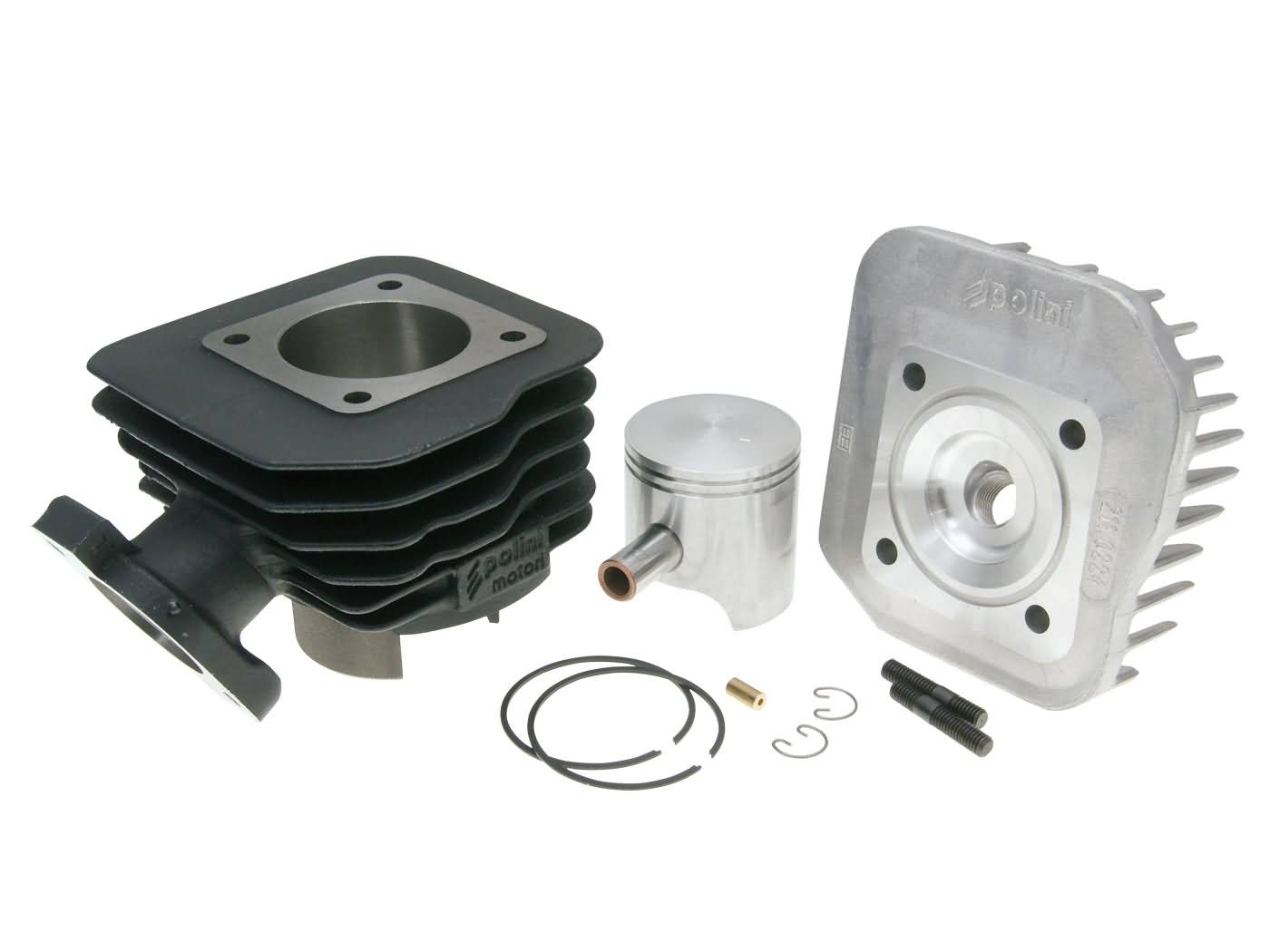 Cilindro komplektas Polini ketaus sport 70cc 47mm, skirtas Peugeot AC Horizontal
