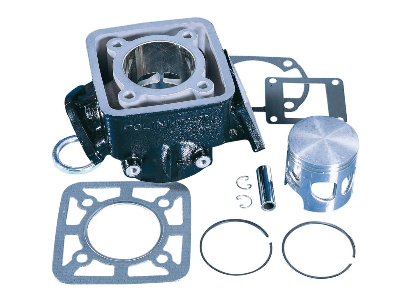 Cilindro komplektas Polini aliuminio sport 100cc Yamaha DT 80 LC