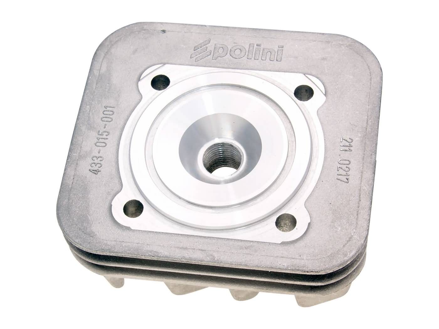 cilindro galvutė Polini racing Evolution 50cc Piaggio 40,2mm, skirta kintamajai srovei