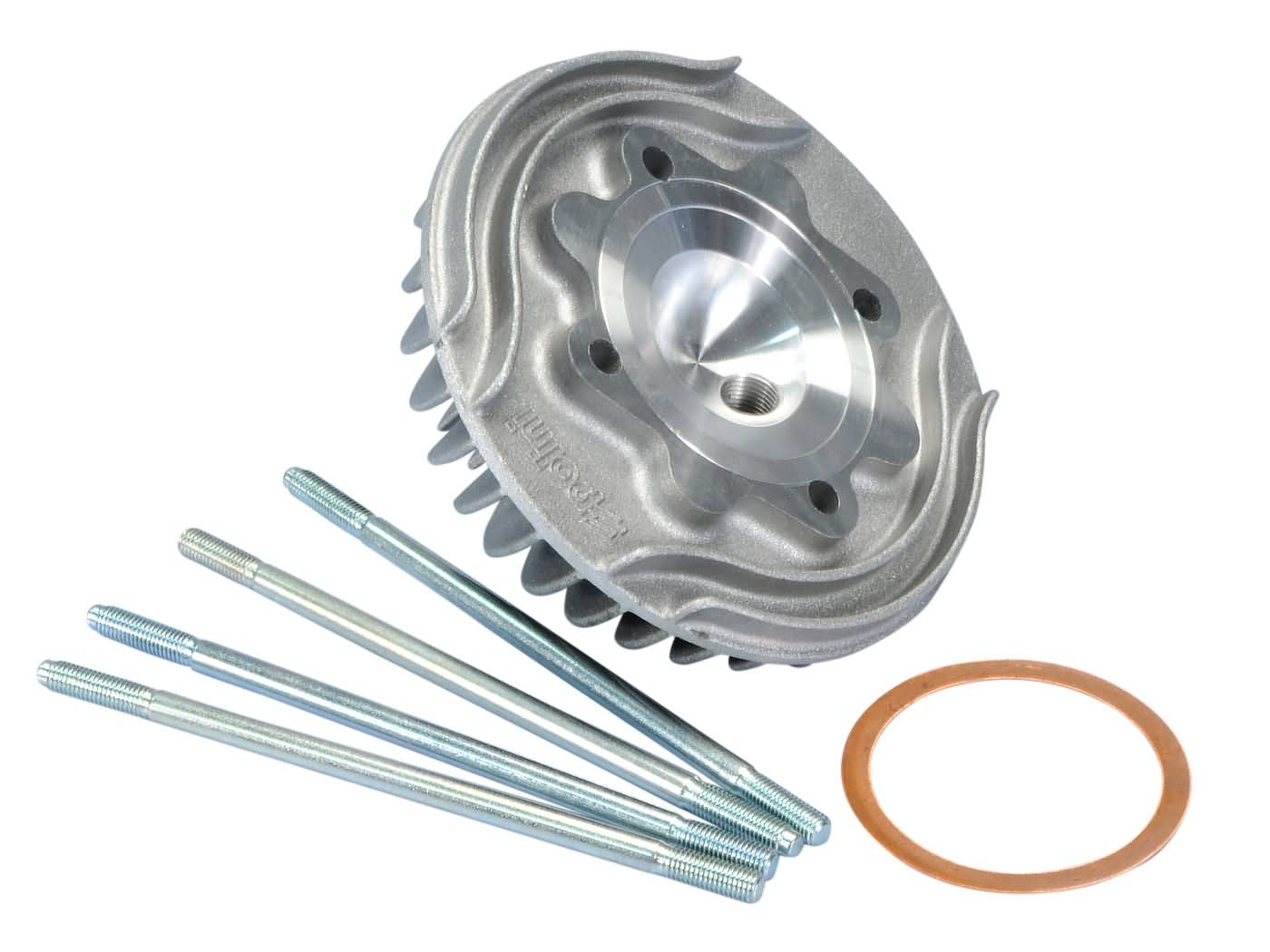 Cilindro galvutė Polini racing 130cc, skirta Vespa 125 ETS, PK, Primavera 2T, Primavera ET3 2T, XL