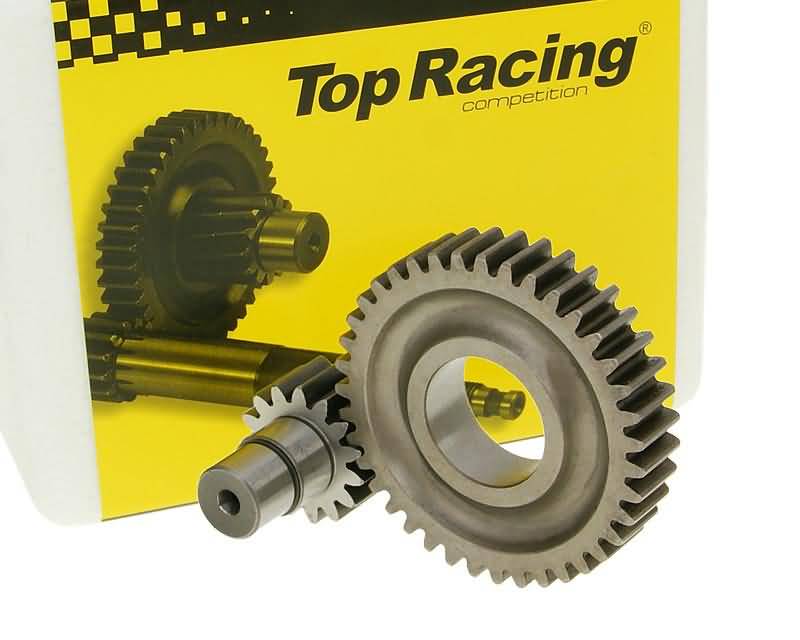 antrinės transmisijos pavarų komplektas Top Racing 15/39, skirtas Gilera, Piaggio