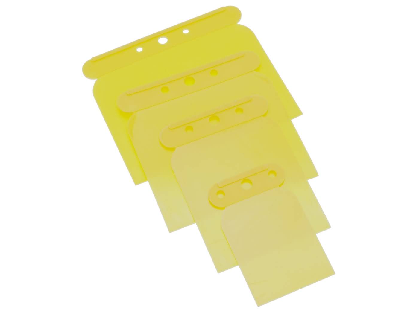 pildymo ašmenų / peilių komplektas Presto plastikas (polipropilenas) - 4 vnt