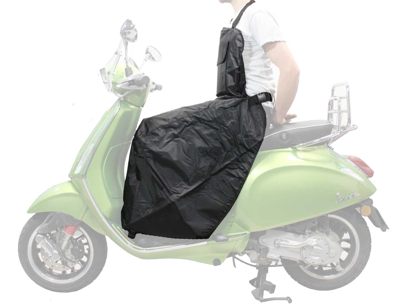 Motorolerio kojos užvalkalas S-Line juodas