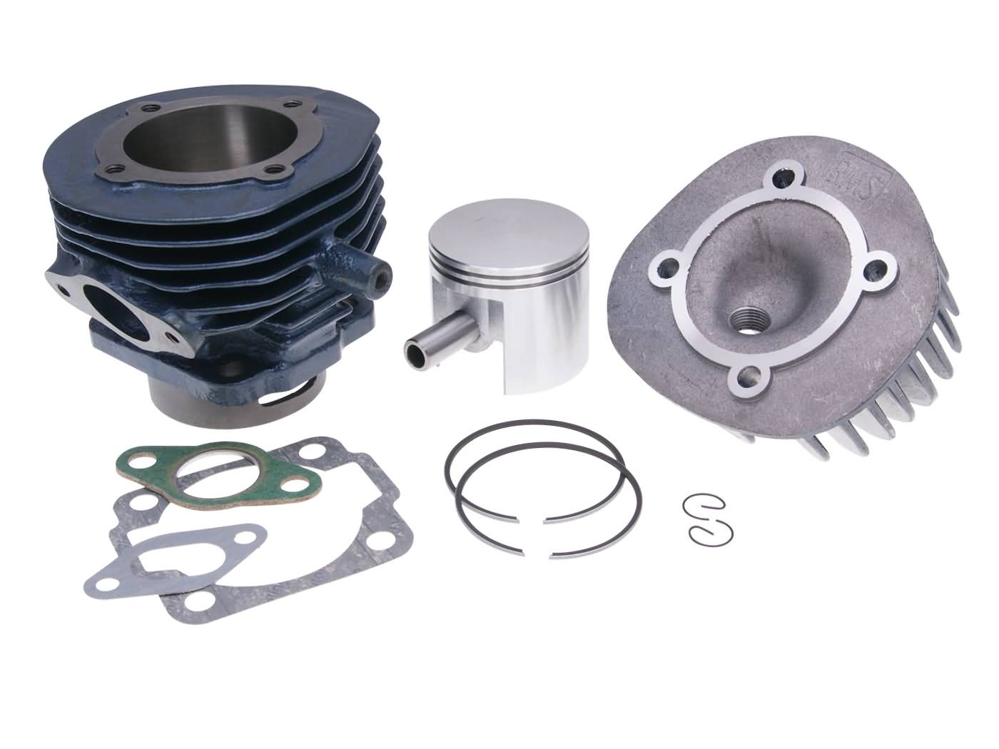 Cilindro komplektas RMS Blue Line 102cc 55mm, skirtas Vespa V50, Special, PK, Ape = NK103.15