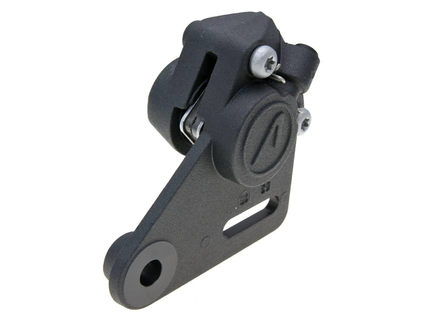 stabdžių supportas galinis 25 mm juoda, skirta Derbi 04-, Aprilia RX 50 06-, SX 50, Gilera = 34377