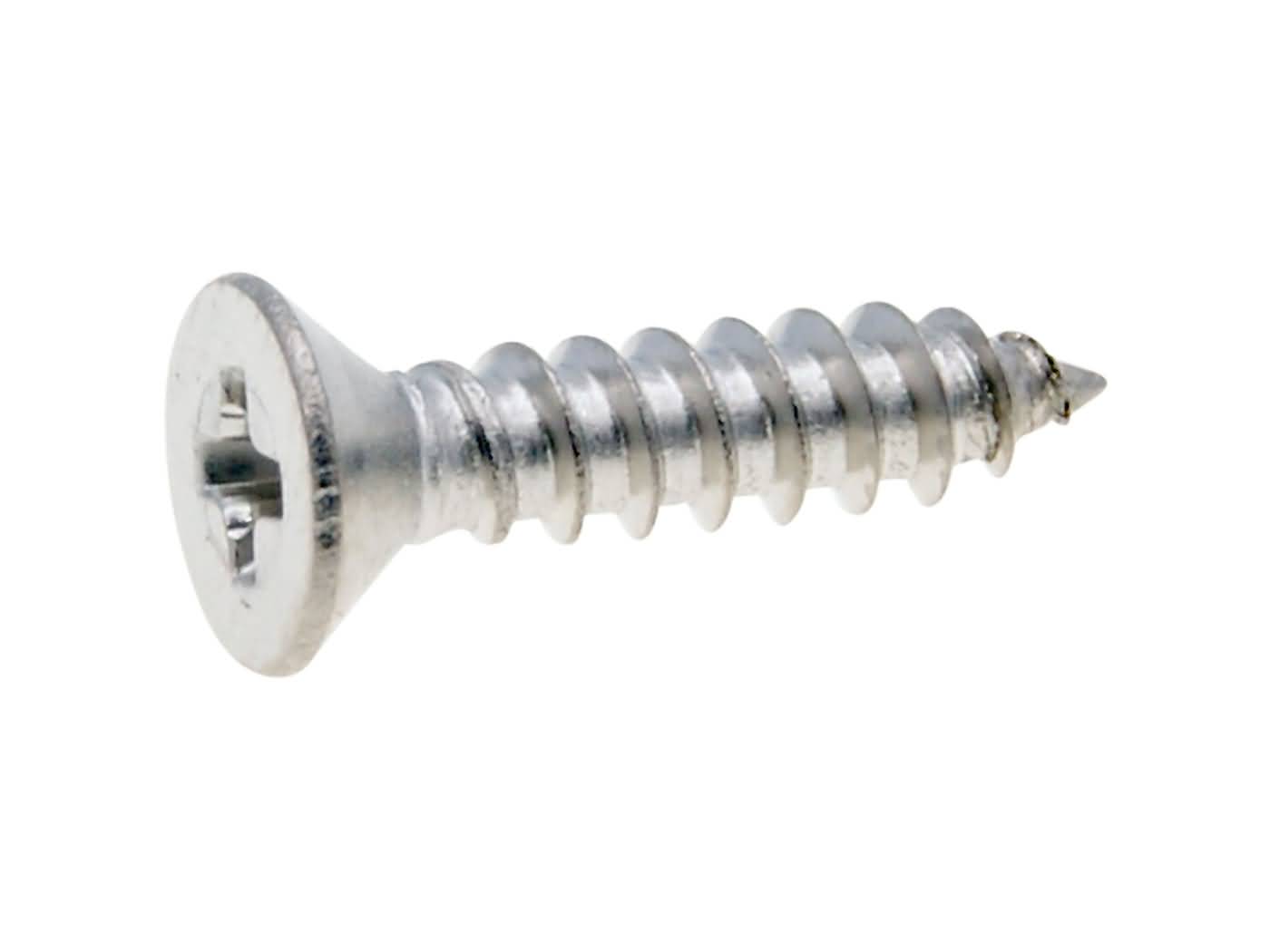nerūdijančio plieno gaubto varžtas 2,9x13 mm įleidžiama skersinė galvutė