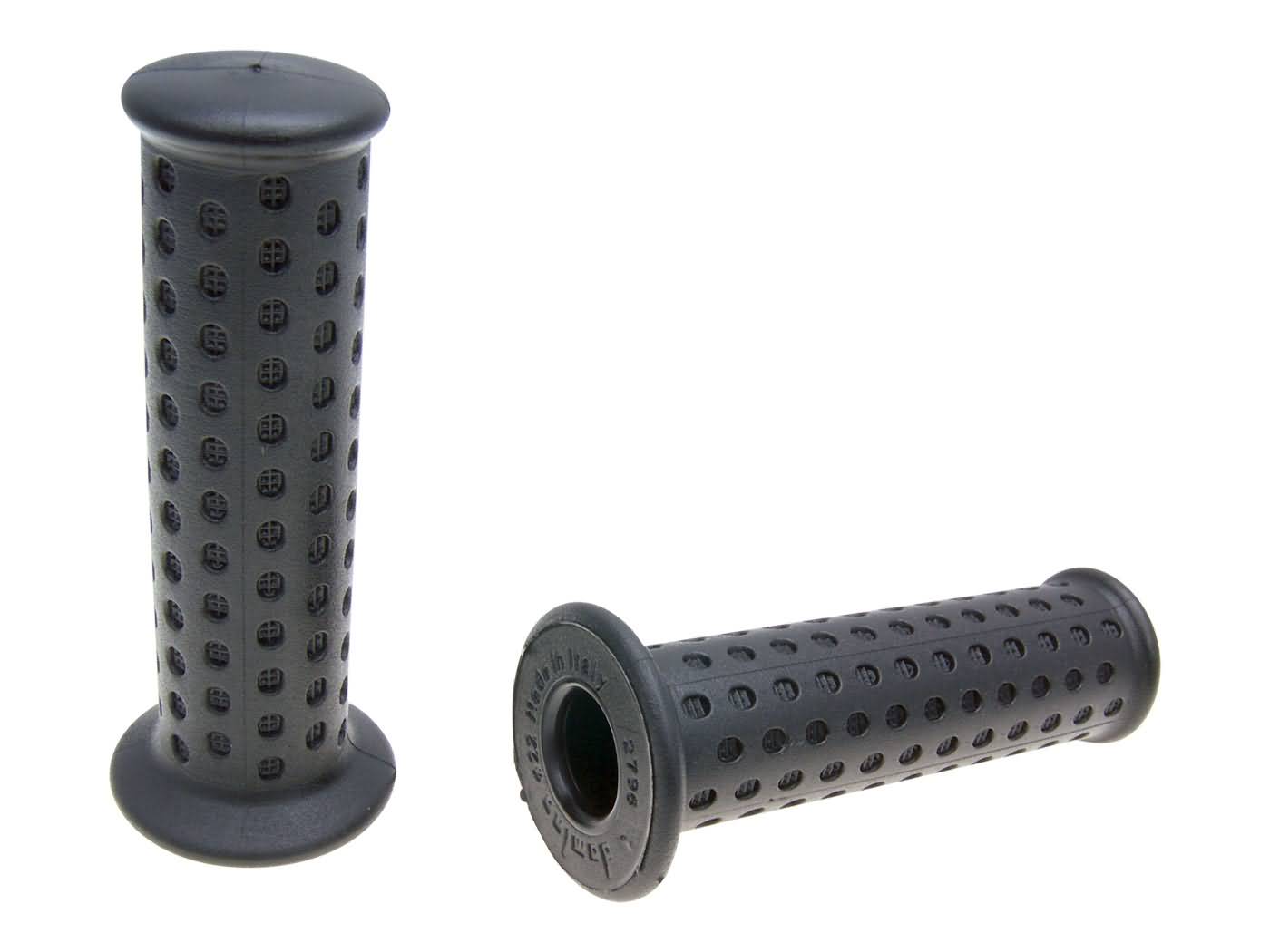 vairo gumos Guminės rankenėlės Domino 3031 Scooter Piaggio Style juodas 118mm
