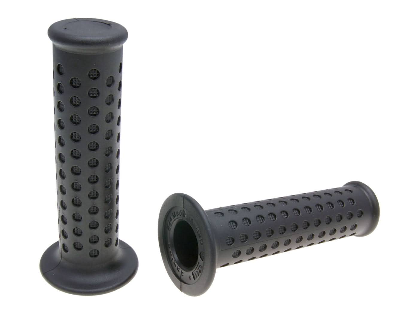 vairo gumos rankenos komplektas Domino 5243 Scooter Piaggio style juodas 128mm
