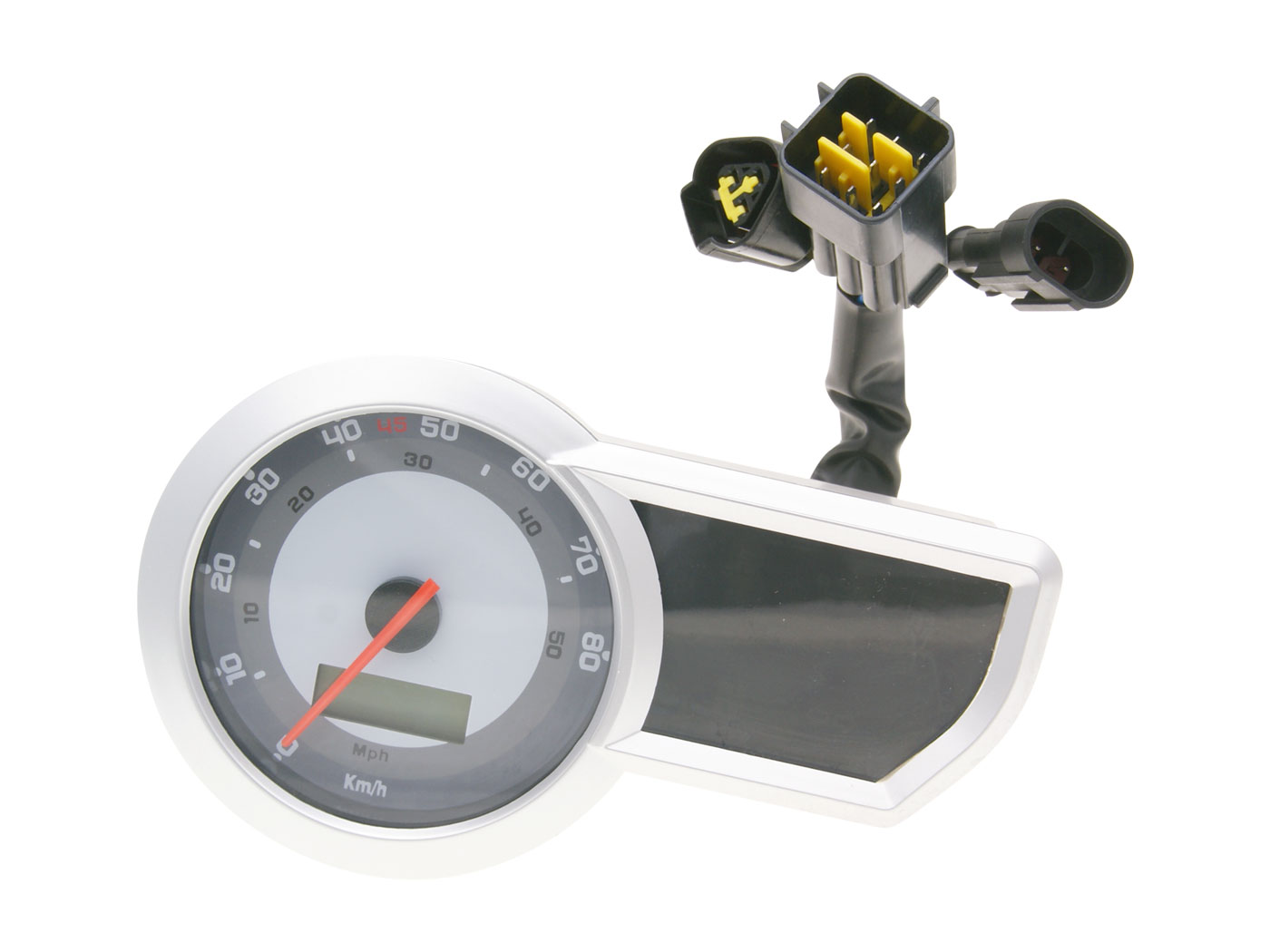 spidometras, skirtas „Generic Trigger“, „Explorer Sniper“, „KSR Moto“, „Ride Thorn Supermoto 50cc“