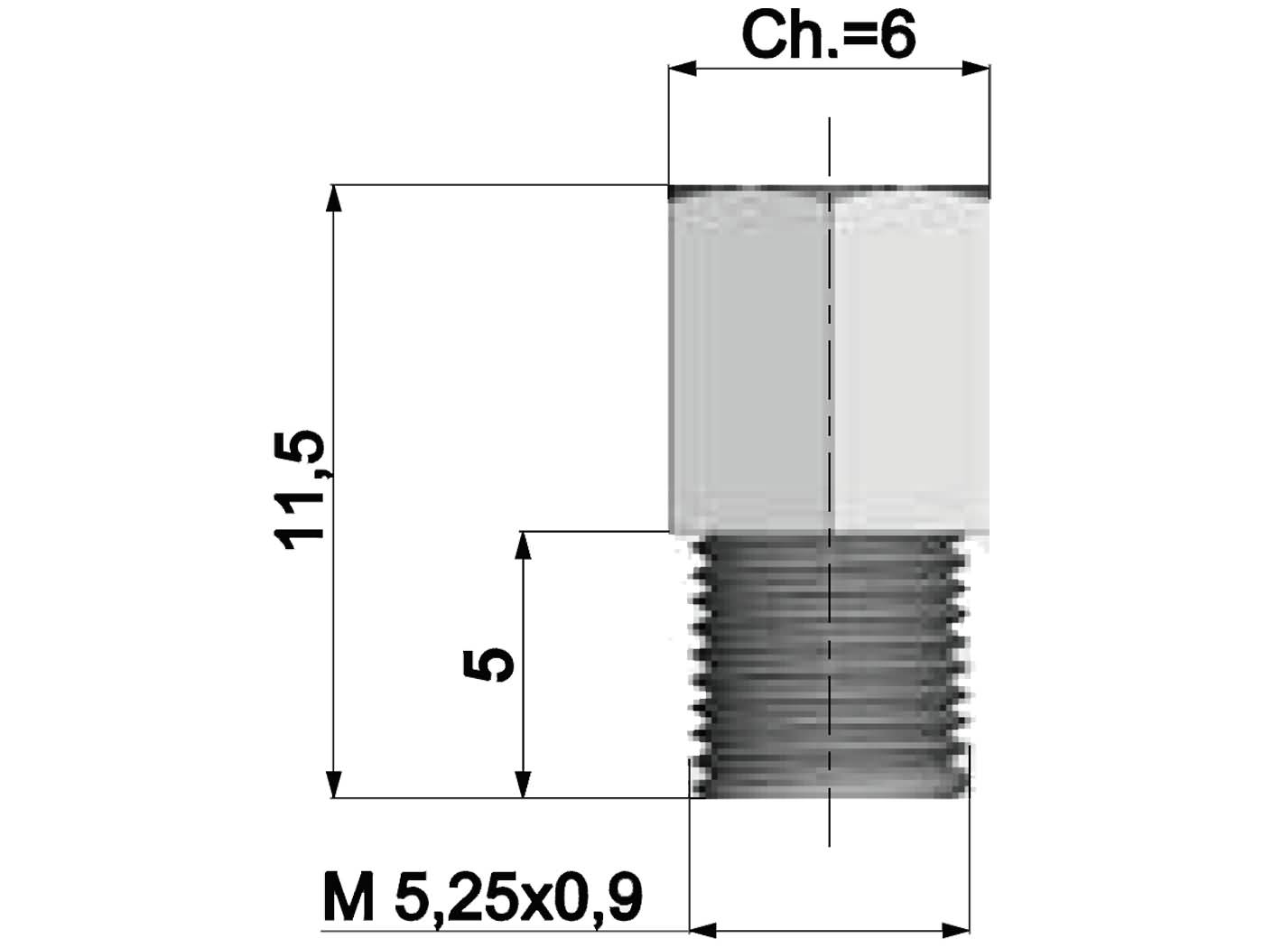 Main žikleris Polini, skirtas Mikuni - 340