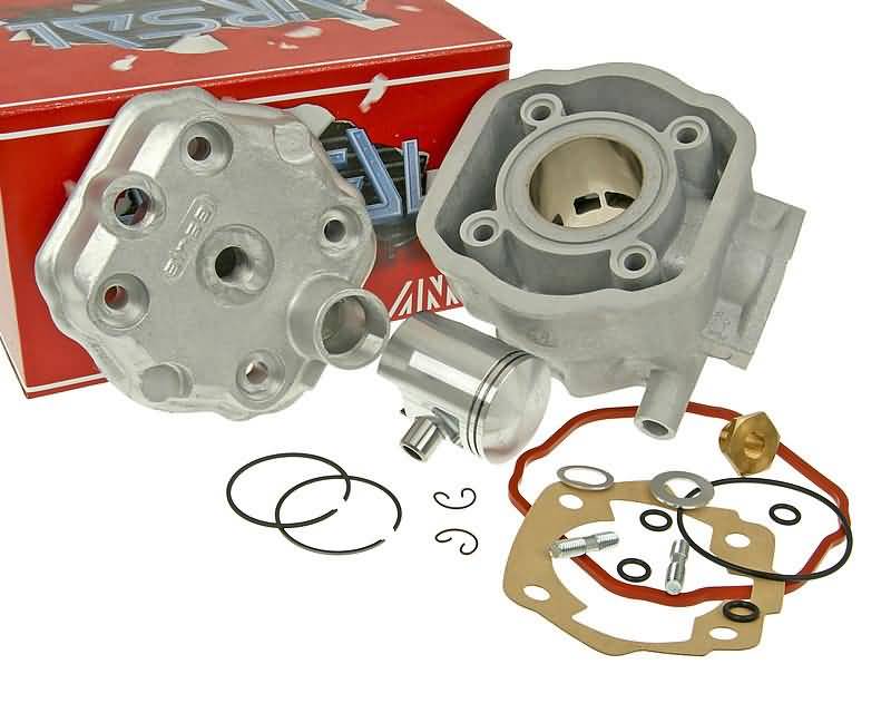 Cilindro komplektas Airsal Tech-Piston 50cc 39.9mm, skirtas Derbi Senda GPR, Gilera GSM SMT RCR Zulu EBE, EBS