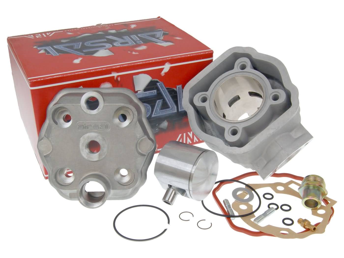 Cilindro komplektas Airsal Tech-Piston 78.5cc 50mm Piaggio / Derbi varikliui D50B0