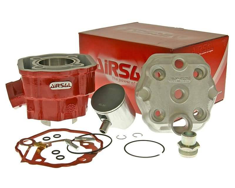 Cilindro komplektas Airsal Xtrem 88.3cc 50mm, 45mm Piaggio / Derbi varikliui D50B0