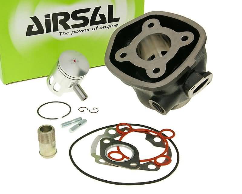 Cilindro komplektas Airsal sport 49.2cc 40mm, 39.2mm ketaus, skirtas Minarelli LC