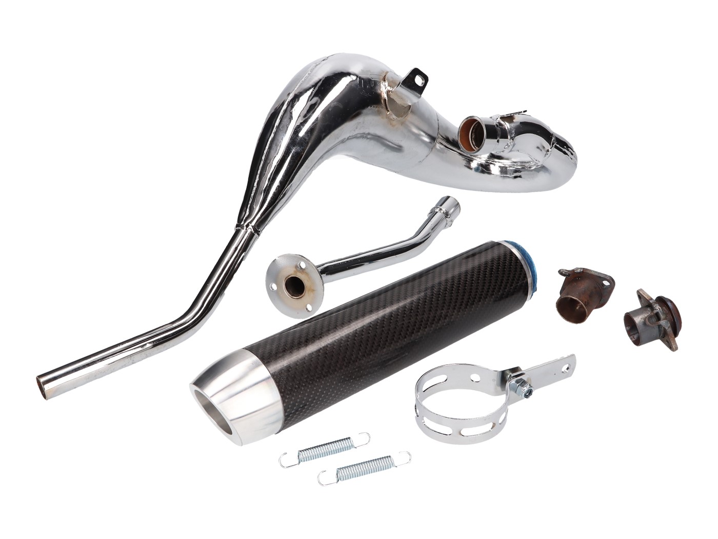 Duslintuvas Turbo Racing Scarf Kit 80, skirtas Derbi Senda (00-), Aprilia RX/SX, Gilera RCR/SMT, Zulu