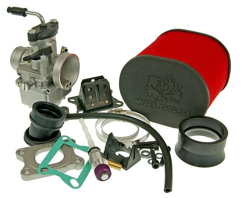karbiuratoriaus komplektas Malossi MHR Team VHST 28, skirtas AM6, Derbi, Generic, KSR-Moto, Keeway, Motobi, Ride, CPI, 1E40MA, 1E40MB