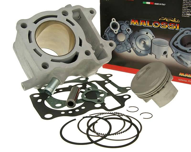 Cilindro komplektas Malossi aliuminio sportinis 150cc 58mm, skirtas Honda SH, NES, FES, PES, Keeway Outlook, Tell Logik 125