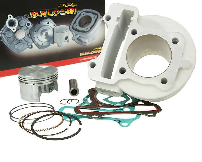 Cilindro komplektas Malossi aliuminis sport 88cc, skirtas 139QMB / QMA, Kymco 4 taktų