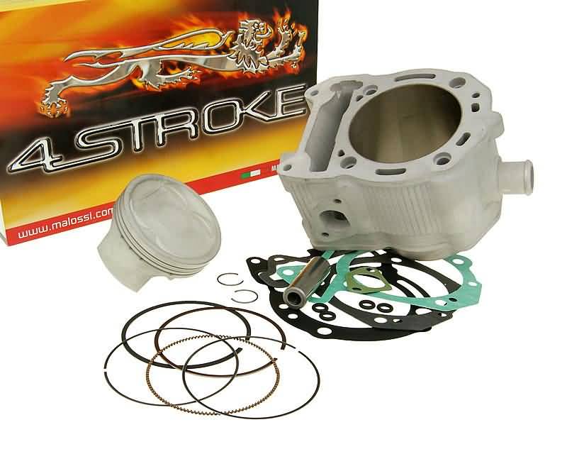 Cilindro komplektas Malossi aliuminio sport 282cc 75,5mm Piaggio 300ie 4 taktų LC varikliui