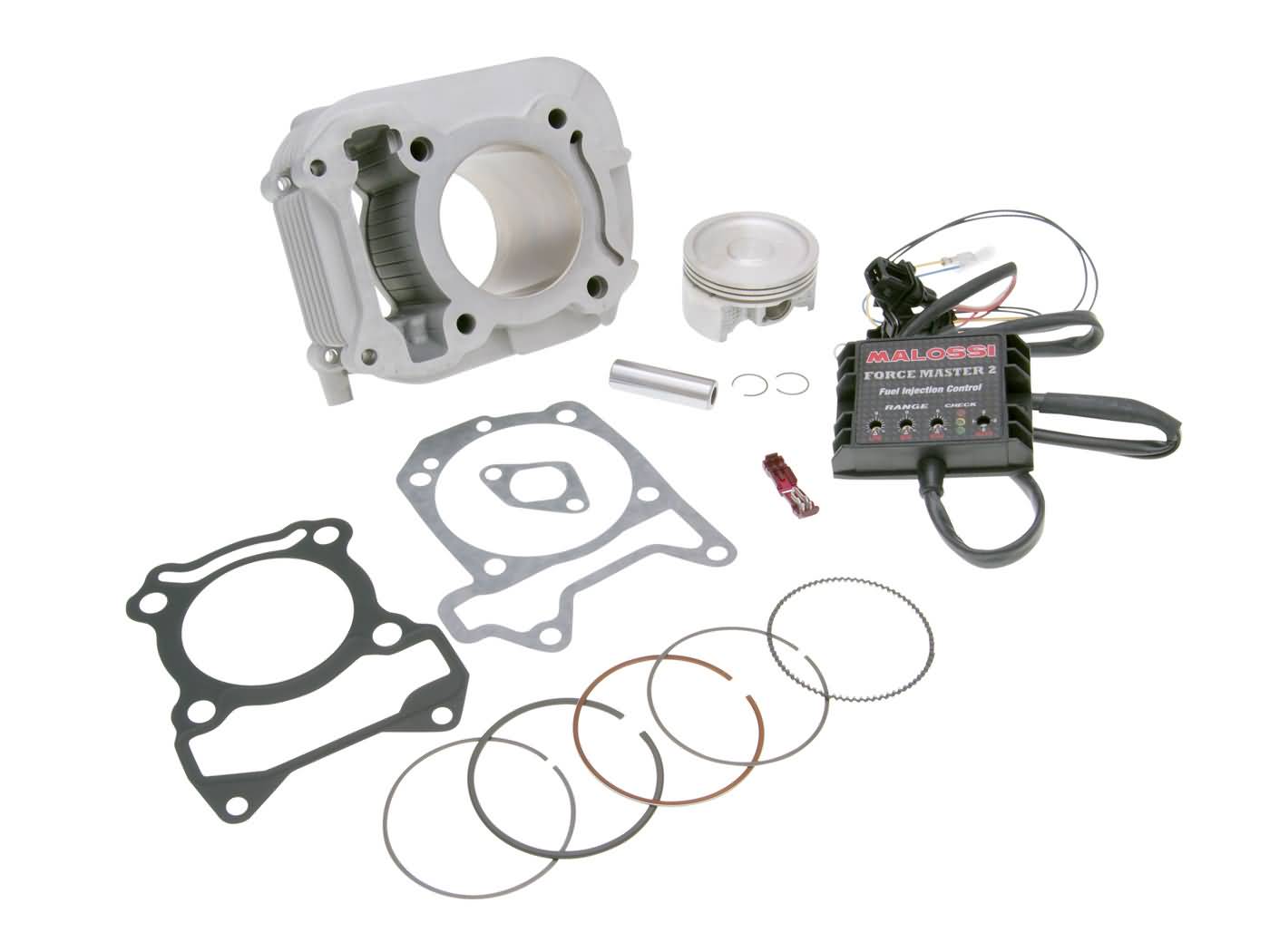 Cilindro komplektas Malossi I-Tech 185cc, skirtas Vespa Primavera, Sprint 125-150, Piaggio Liberty 125 3V 4T AC