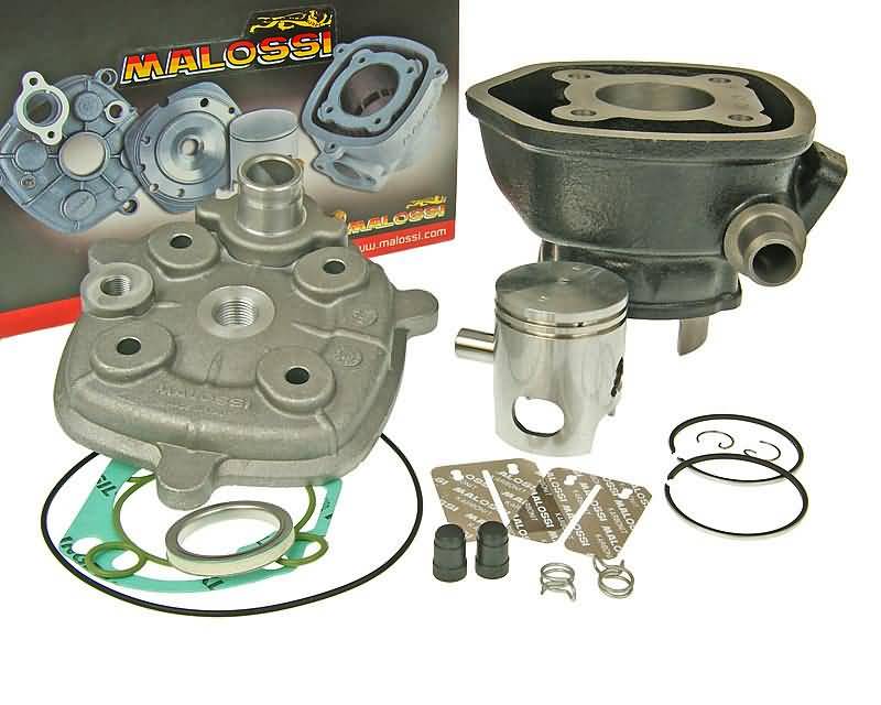 Cilindro komplektas Malossi sport 50cc 10mm Stūmoklio pirštas Minarelli LC