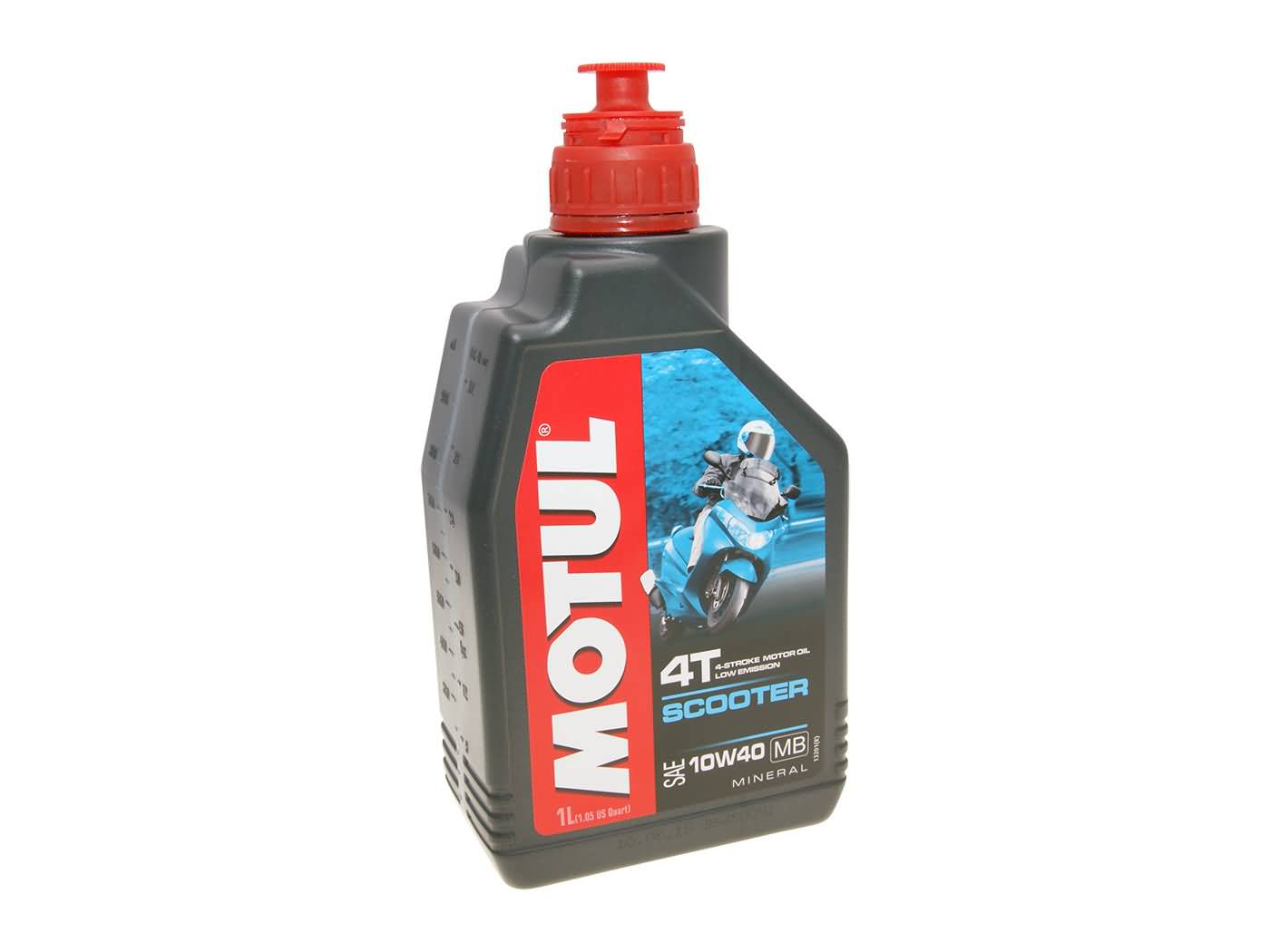 Motul variklio alyva 4 taktų 4T 10W40 Scooter MB 1 litras