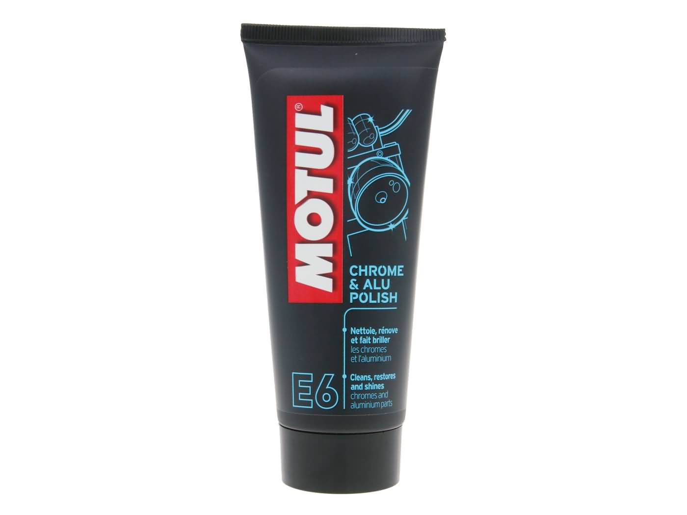 Motul MC Care E6 chromo ir aliuminio lakas 100ml