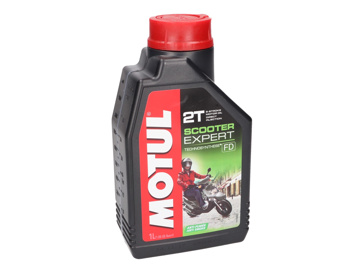 Motul variklio alyva 2 taktų Scooter Expert pusiau sintetinė 1 litras
