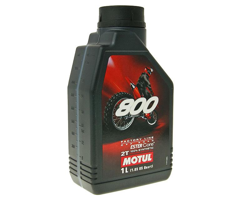 Motul variklio alyva 2 taktų 800 Off Road Factory Line 1 litras