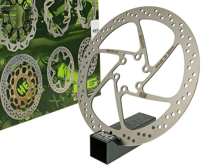 stabdžių diskas NG 180x33x2,0mm 6 skylių