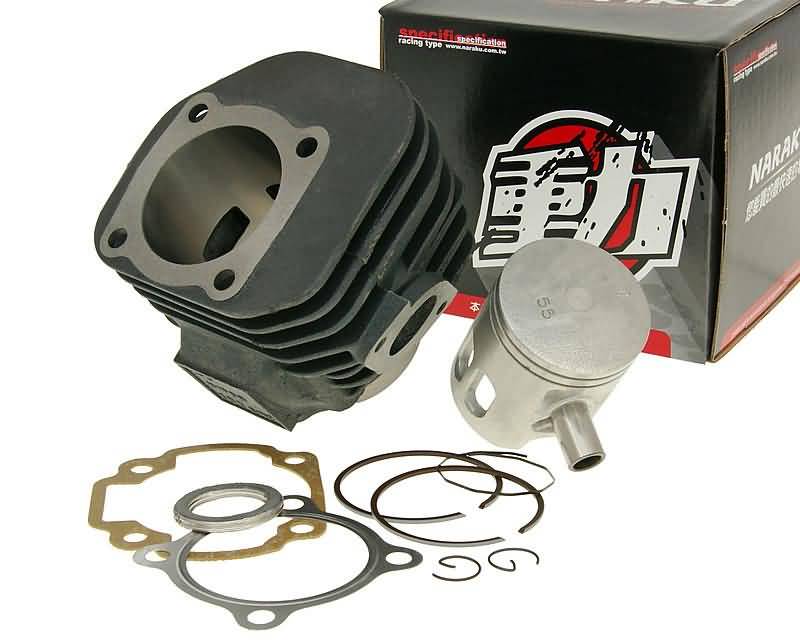 Cilindro komplektas Naraku 113cc Yamaha BW, Aerox, Minarelli 100cc 2T