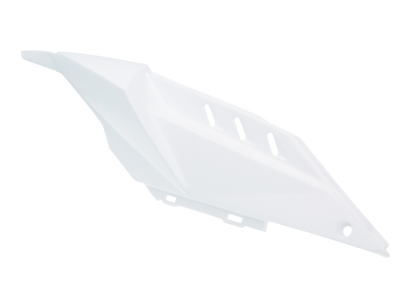 šoninis dangtelis dešinysis OEM baltas, skirtas Aprilia RX, SX 06-17