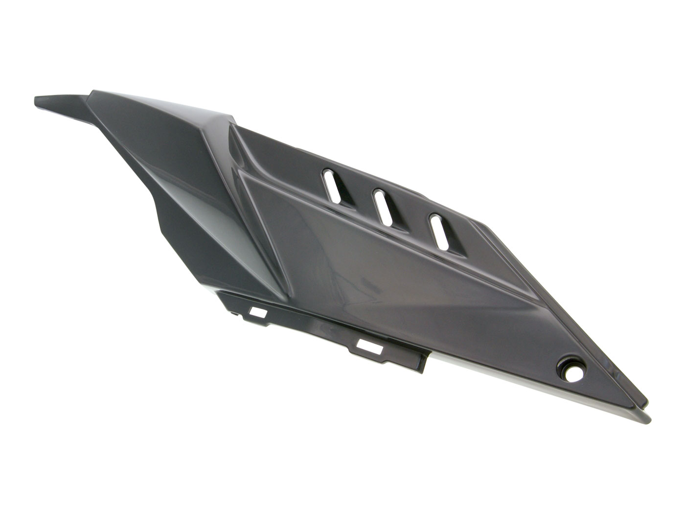 šoninis dangtelis dešinysis OEM juodas, skirtas Aprilia RX, SX 06-17